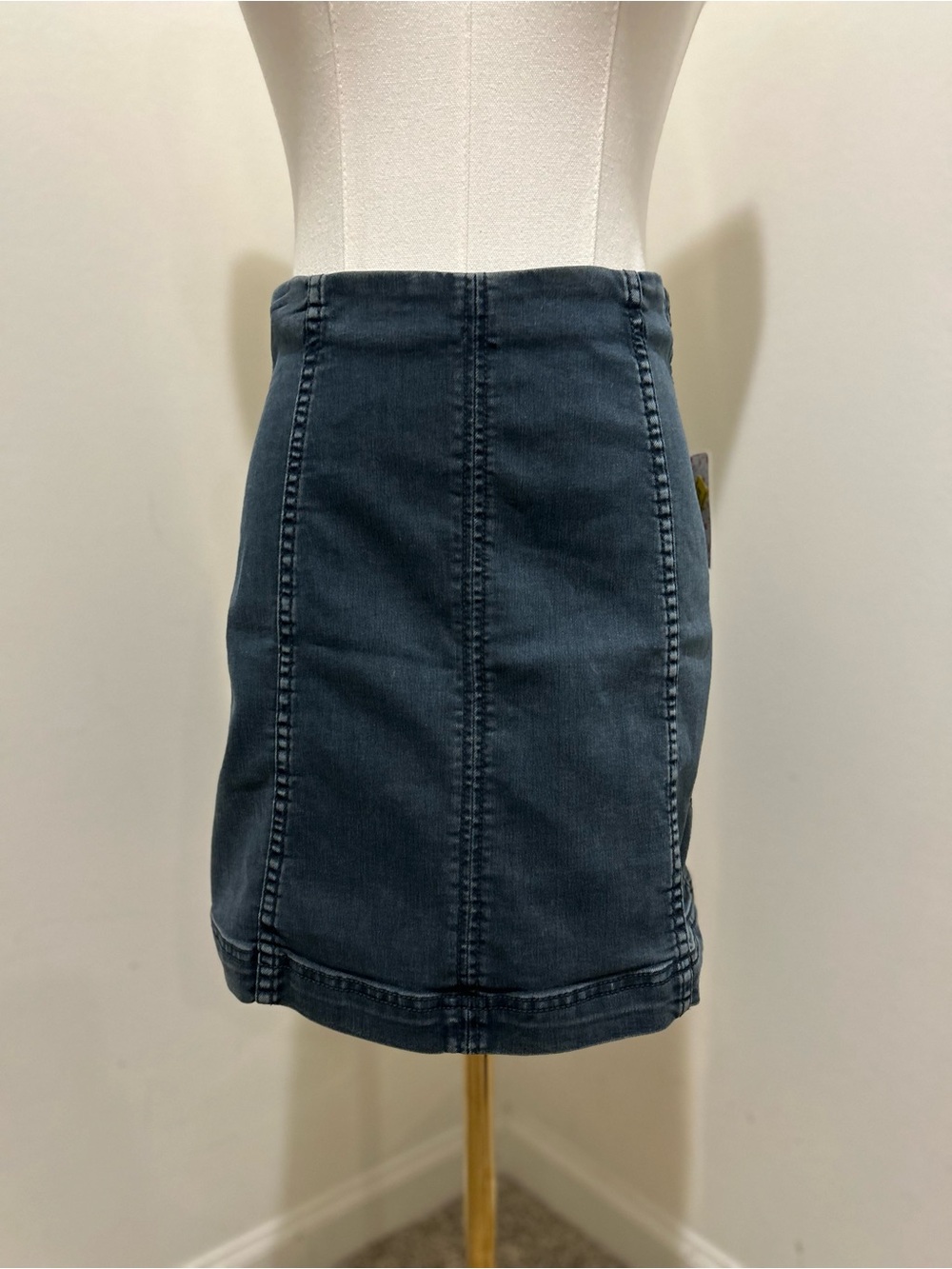 NWT! Free People denim skirt